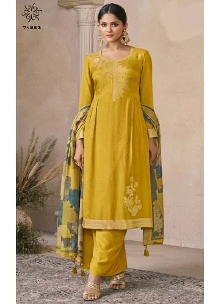 Nayva Vol 5 By Vinay Kuleesh Viscose Muslin Wholesale Salwar Kameez In India